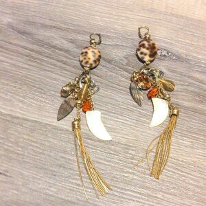 GORGEOUS boho earrings by Topshop  🐚✨